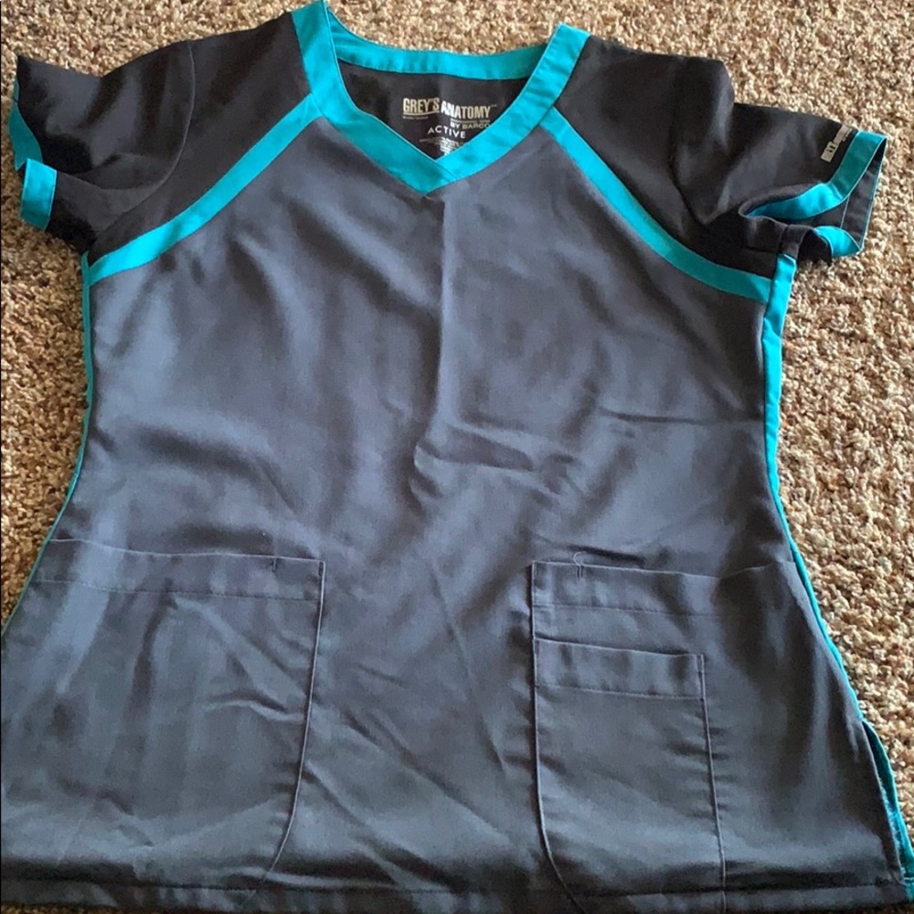 Greys Anatomy Scrub Top